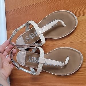 Rose Gold Sam & Libby Sandals